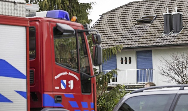 In diesem Haus in Rupperswil ttete der Tter vier Menschen.   | Foto: dpa