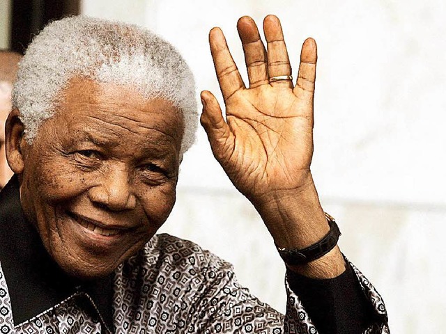 Sdafrikas Ikone: Nelson Mandela, hier im Jahr 2008.  | Foto: dpa