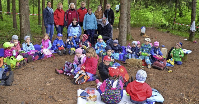 Eine zauberhafte Waldwoche erlebten di...i der Grillhtte im Aasener Buchwald.   | Foto: Elisabeth Winkelmann-Klingsporn