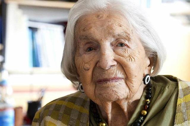 Gertraude Ils, Freiburgs älteste Bürgerin, ist gestorben