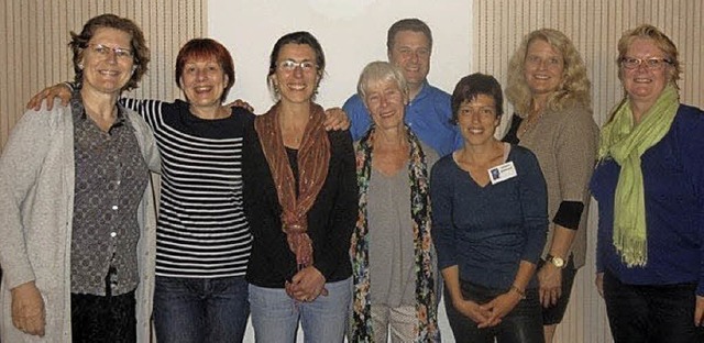 Munteres Sprachengewirr im Caf Intern...zzi, Caro Lefferts und  Gudrun Greiwe   | Foto: privat