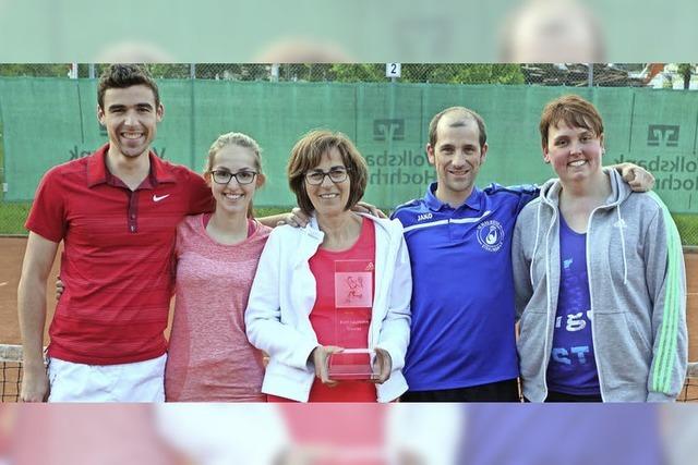 Premiere auf Tennisplatz