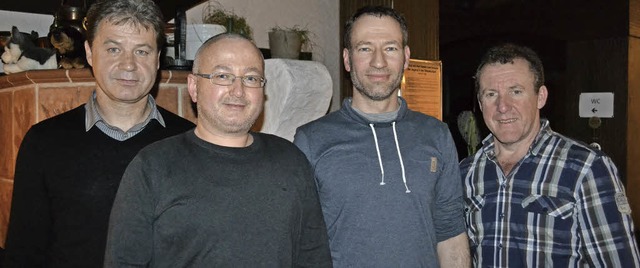 Das Vorstands-Trio beim Skiclub Wieden...issarisch von Andreas Gutmann gefhrt.  | Foto: Paul Berger