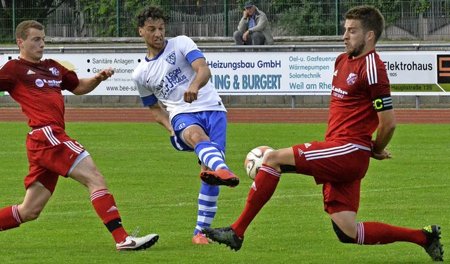 Kann im Aufstiegsrennen den Ausschlag geben: Imad Kassem-Saad (Mitte)  | Foto: Uwe Rogowski