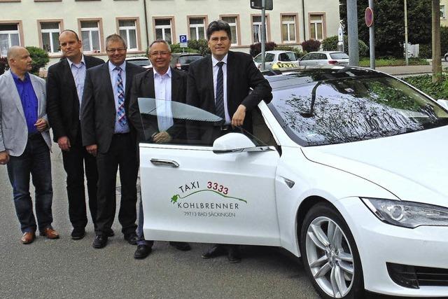 Das erste Elektrotaxi im Landkreis Waldshut