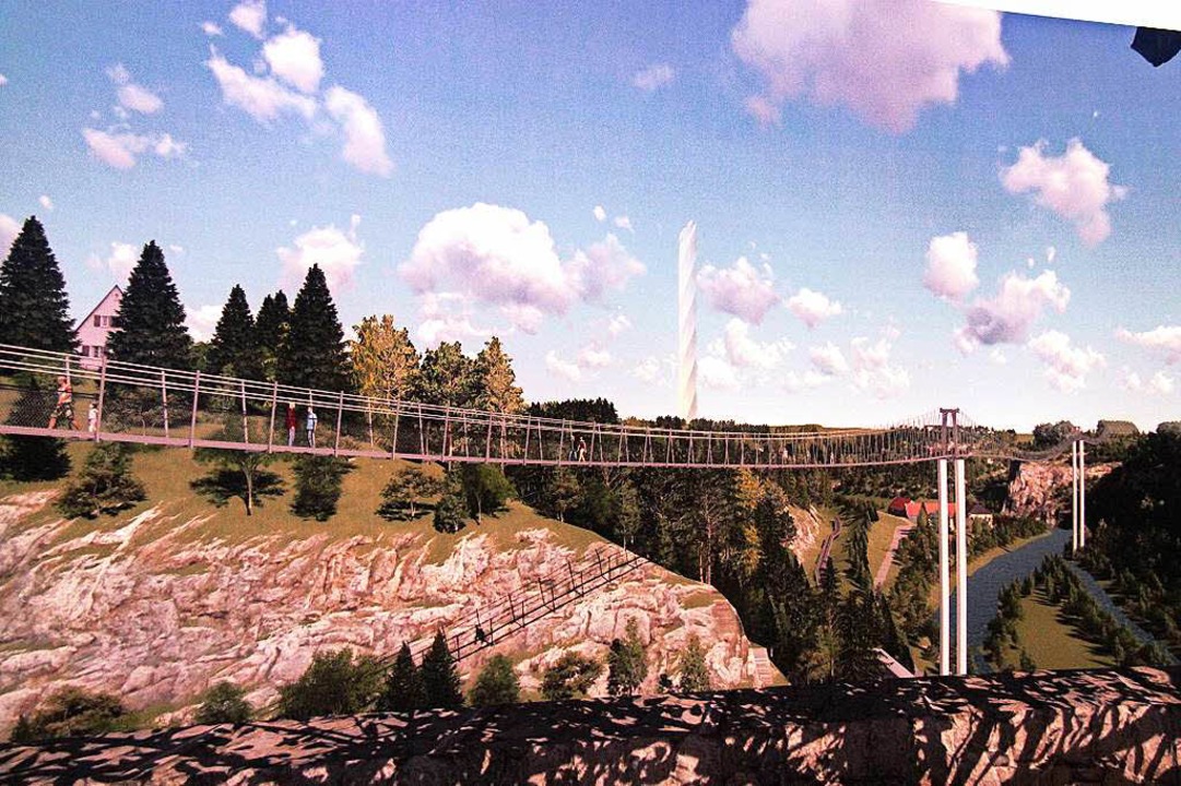 Bekommt Rottweil Die Langste Hangebrucke Der Welt Sudwest