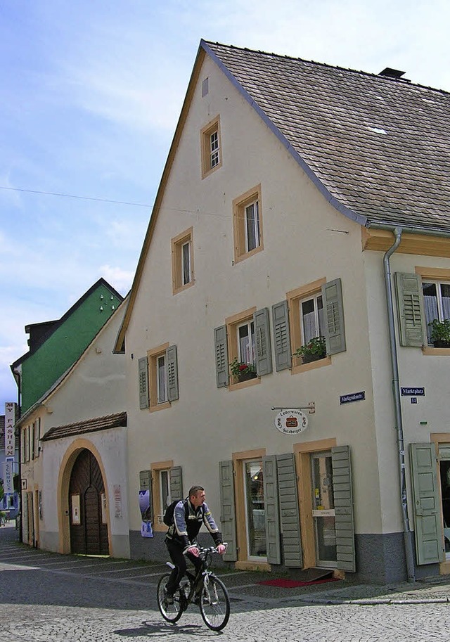 Das Ackerbrgerhaus Anwesen Leonhardt ... ffentlichkeit zur Verfgung stehen.   | Foto: Sylvia-Karina Jahn