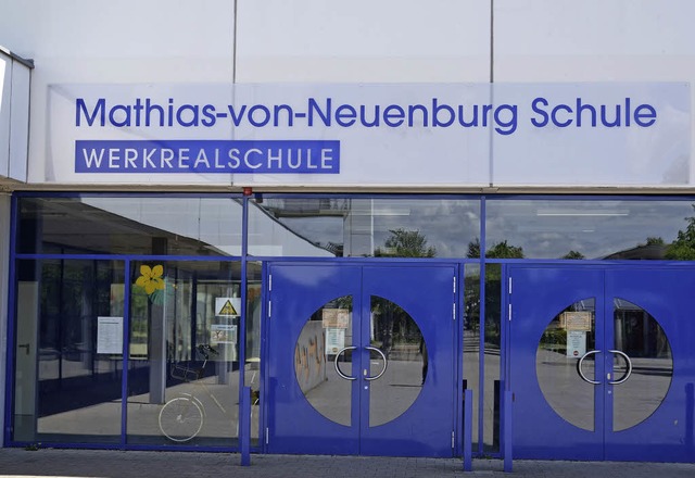 Schulverbund Neuenburg; Mathias von Neuenburg Realschule und Werkrealschule  | Foto: Julia Jacob