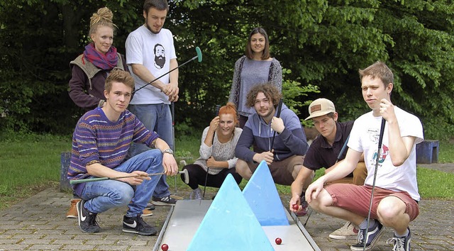 Die Minigolfsaison beim Brgerpark kann losgehen.   | Foto: rderer