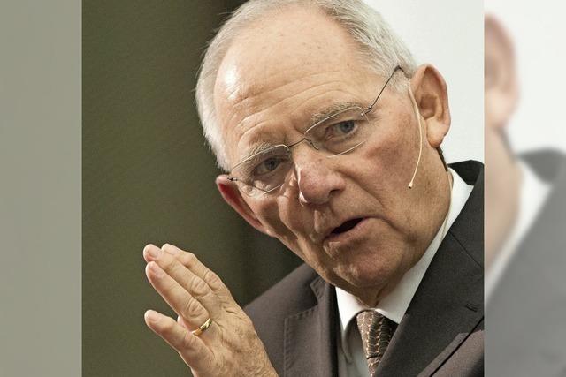 Schäuble will wegen Griechenlandhilfe den Bundestag nicht fragen