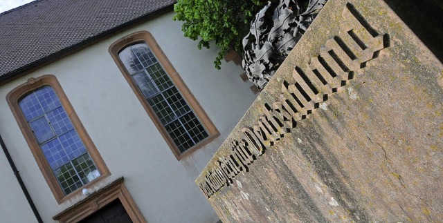 Das Steinener Kriegerehrenmal soll ge...er Ostertermin ist lngst verstrichen.  | Foto: Robert Bergmann