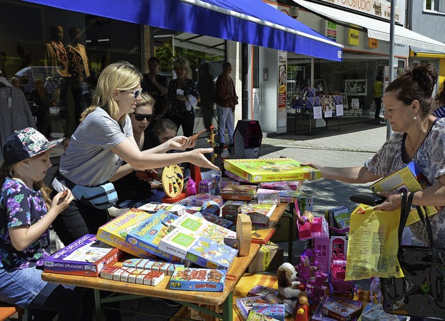 Viele Spiele gab es bei Familie Schlachter.   | Foto: Horatio Gollin