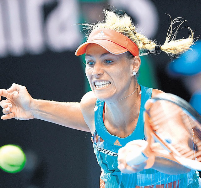 Australian-Open-Siegerin  Kerber    | Foto: dpa