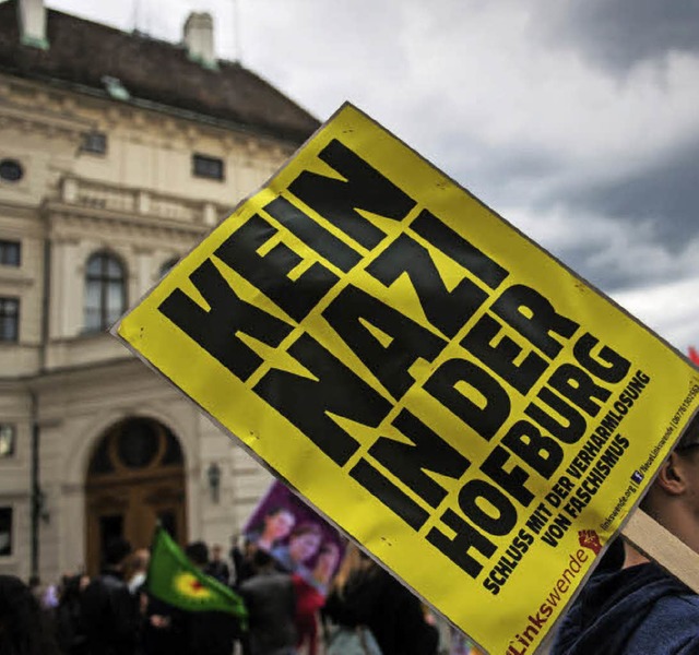 Protest gegen Hofer in Wien  | Foto: dpa