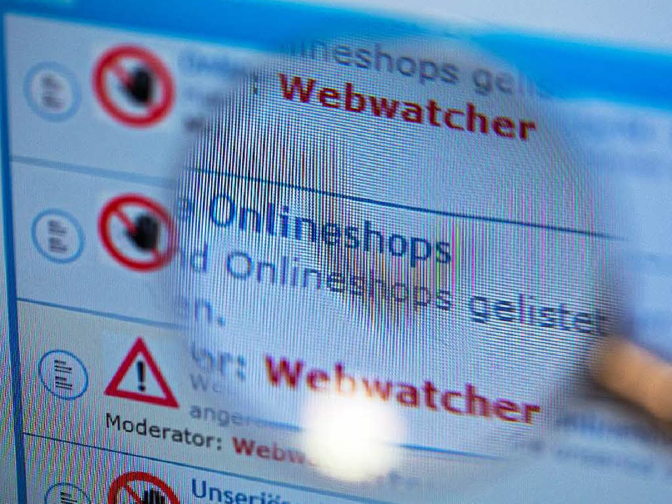 Im Netz genau hinschauen!   | Foto: dpa