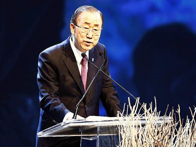 Ban Ki Moon in Istanbul   | Foto: dpa