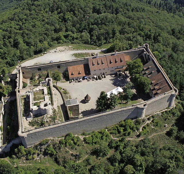 Blick auf die Hohlandsburg   | Foto: Tourisme Alsace