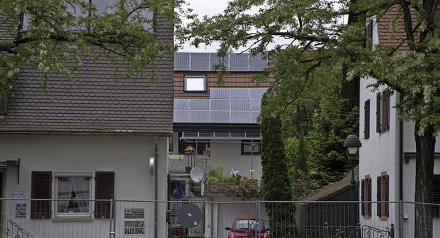 Klimaschutz, zum Beispiel in Form von ... fr die  Ortsmitte III in Neuenburg.   | Foto: Volker Mnch