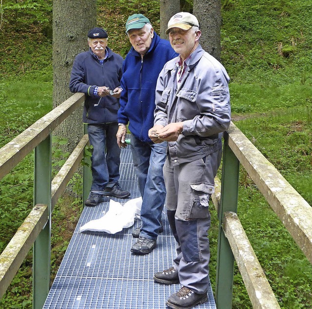 Ehrenamtliche Helfer des Schwarzwaldve...bachschlucht wieder in Stand gesetzt.   | Foto: Privat