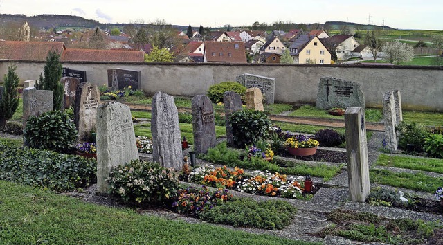 Mit der Ausgestaltung des Friedhofes b...seiner jngsten ffentlichen Sitzung.   | Foto: Silke Hartenstein