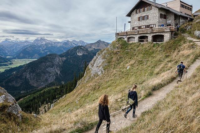 Von Htte zu Htte wandern wird beliebter