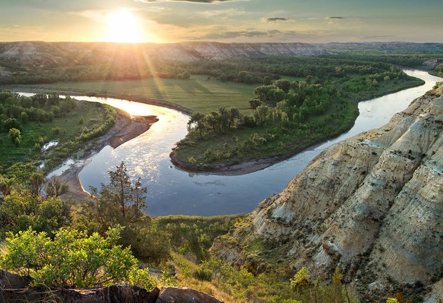 Reizvoll: North Dakota gehrt nicht zu...den Theodore Roosevelt National Park.   | Foto: dpa