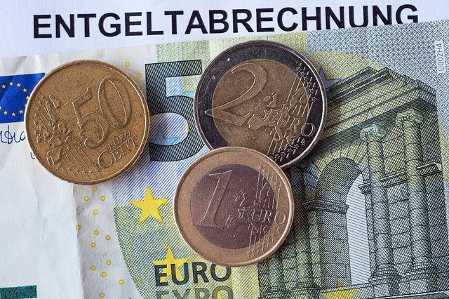 8,50 Euro betrgt der Mindestlohn.   | Foto: DPA
