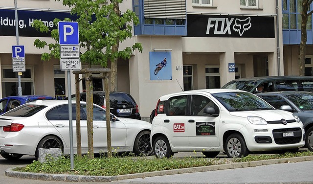 Parkpltze in Friedlingen sind gesucht &#8211; und meist besetzt.   | Foto: Frey