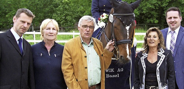 Freuen sich auf den zweiten Turniertei...vertretende Vorsitzende Matthias Gysin  | Foto: Wendt