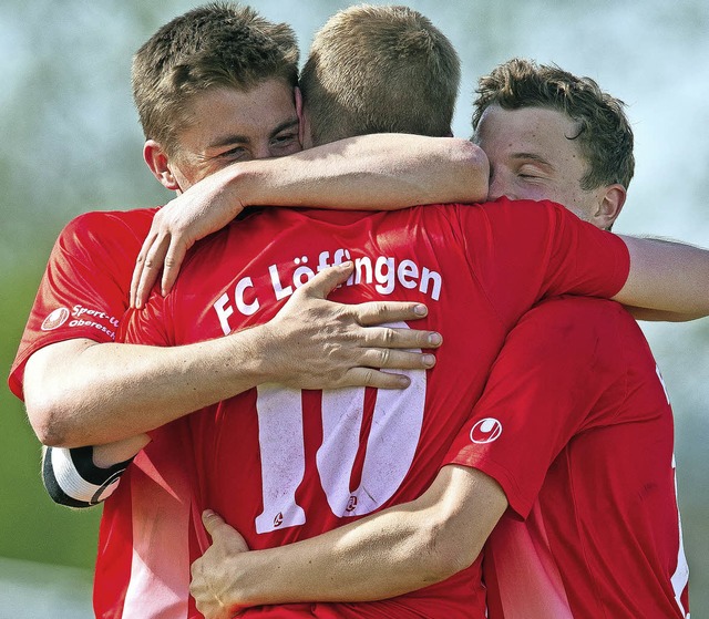 Endet die Jubelsaison des  FC Lffingen auch nach  der Aufstiegsrunde mit Jubel?  | Foto: Wolfgang Scheu