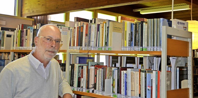 Kurt Menter, Leiter der Stadtbibliothek   | Foto: Levinia Alduino