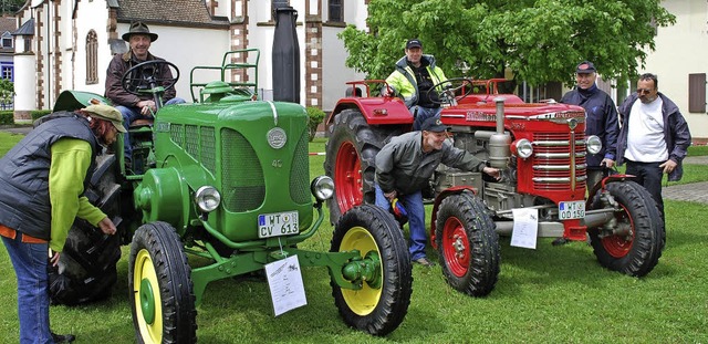 Beim Oldtimer- und Schleppertreffen de...k Hausen kommen Oldiefans ins Staunen.  | Foto: Edgar Steinfelder