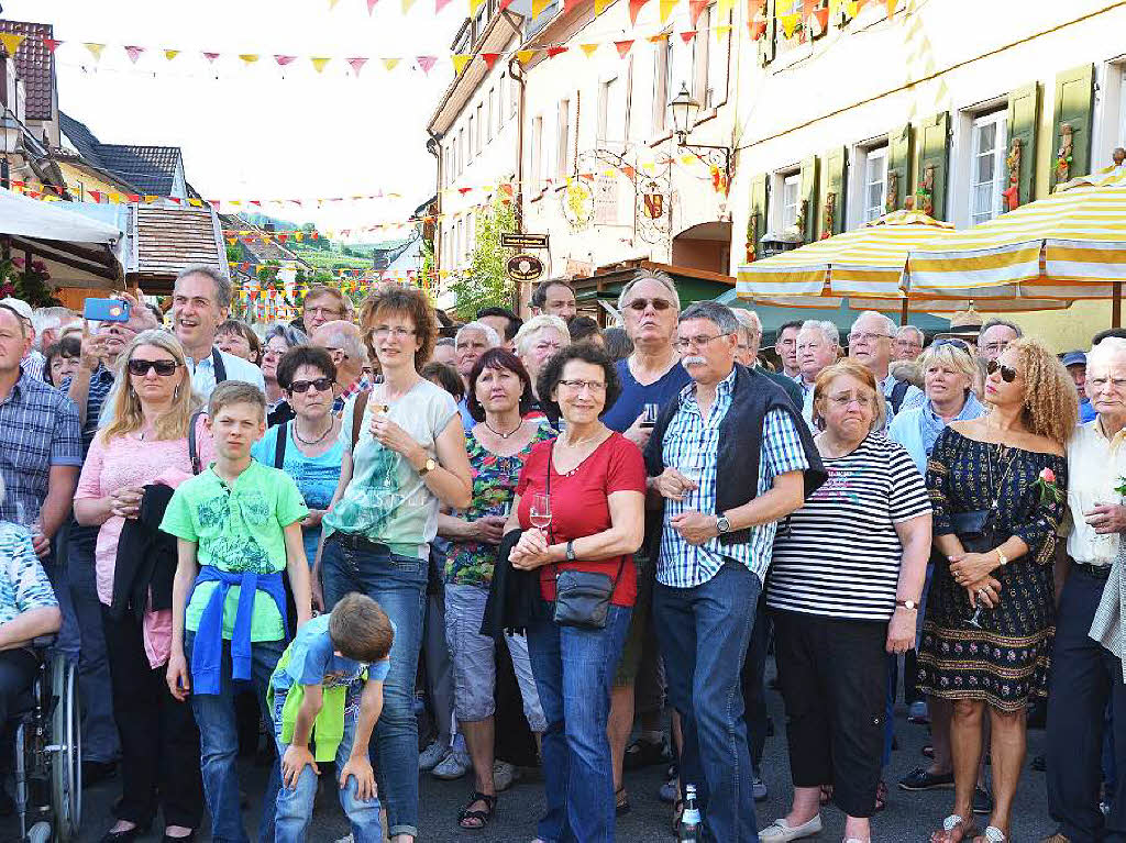 Impressionen von der Erffnung der Ihringer Weintage