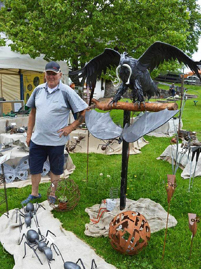 Viel zu entdecken gab es beim Kunststckchenmarkt.