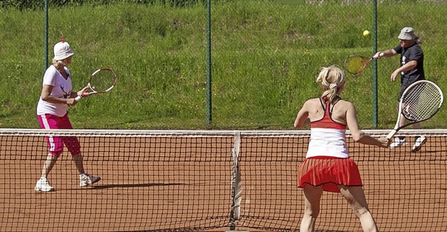&#8222;Grafenhausen Open&#8220;: Viel ...m Tennis-Turnier des TC Grafenhausen.   | Foto: Seifried