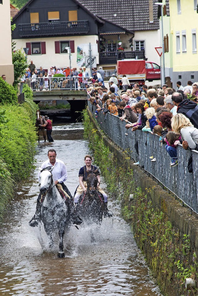 Die Rosswsche lockt die Besucher an.   | Foto: olaf michel