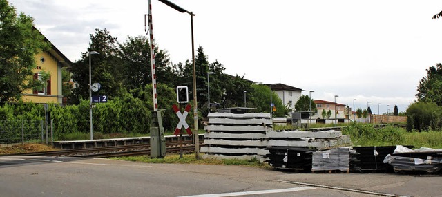 Nach Auskunft der DB ist die Instandse...ergang. Dort liegen sie gut bis dahin?  | Foto: Rolf Reimann