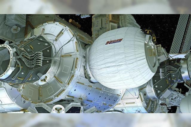 Warum das neue Wohnmodul der ISS wie ein Ballon aufgepumpt wurde