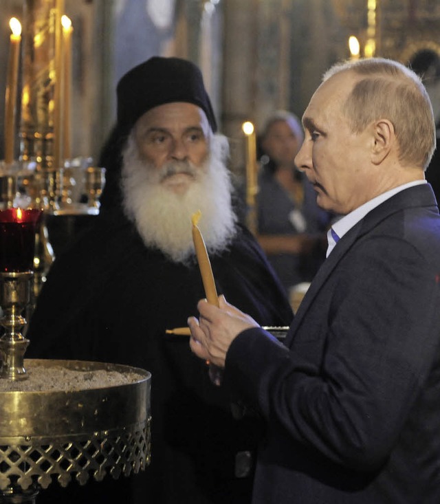 Lammfromm: Russlands Prsident Wladimir Putin  | Foto: AFP