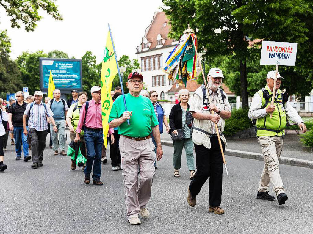 Impressionen von der Feier anlsslich der Erneuerung des Stdtepartnerschaftsvertrages zwischen Schlettstadt und Waldkirch.