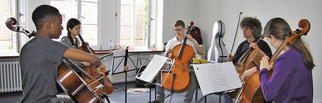 Musizieren im Lahrer Meisterkurs auf d...ichael Vollhardt und  Dorothea Kgler   | Foto: Juliana Eiland-Jung