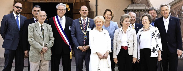 Eine Partnerschaft muss von den Brger...rch und Slestat hatten und haben sie.  | Foto: Gabriele Zahn