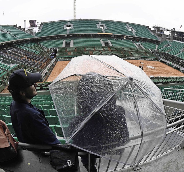 Regen, Regen, Regen in Paris   | Foto: AFP