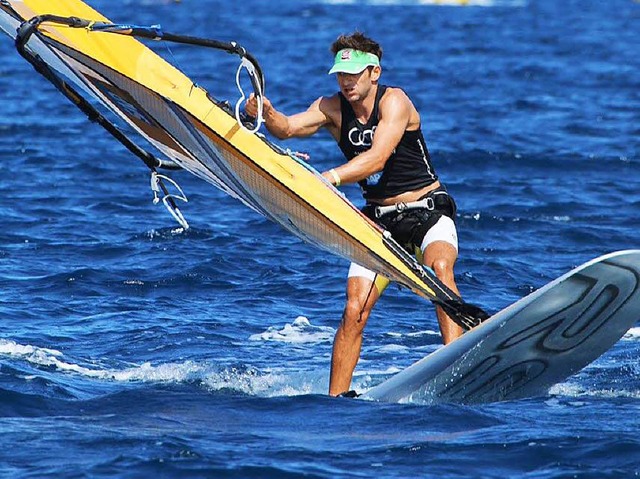 Der Sdschwarzwlder Toni Wilhelm ist ...bester Surfer. Er startet auch in Rio.  | Foto: zvg