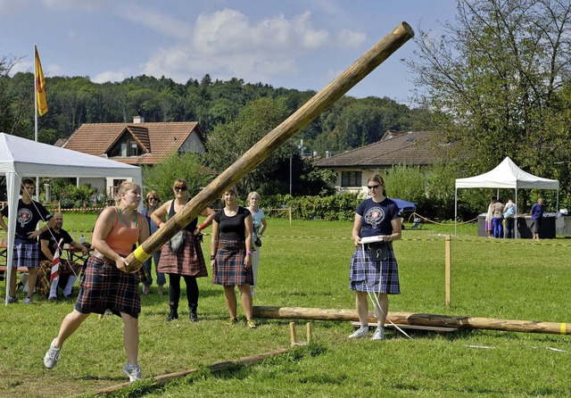 Die Kultur der Kelten wurde vielleicht...seinen Highland Games wieder aufleben.  | Foto: Jrn Kerckhoff