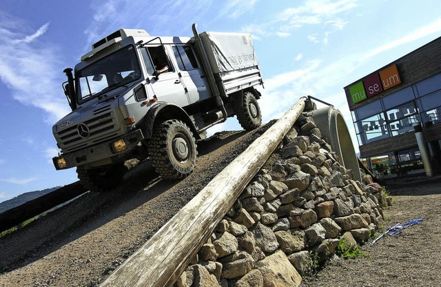 Auf robusten Rdern rund um die Welt: der Unimog  | Foto: Museum