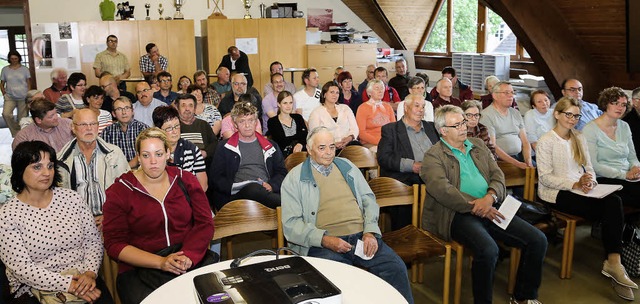 Viele Brger zeigen Interesse an der Dorfsanierung.   | Foto: Sandra Decoux-Kone