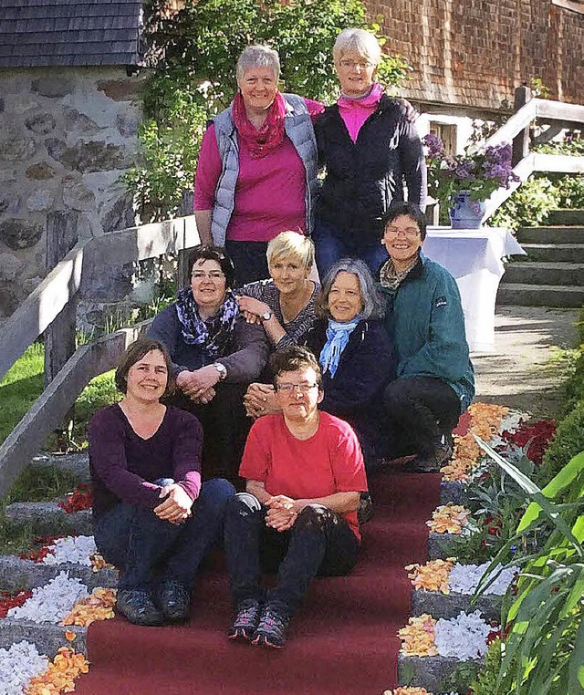 Die Katholische Frauengemeinschaft Bre...nd Freiburg das 100-jhrige Bestehen.   | Foto: PRIVAT