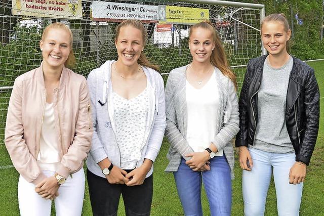 Starke Talente des SC Freiburg: Quartett im Team des U17-Europameisters