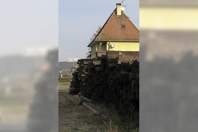 Planen an der Bahn